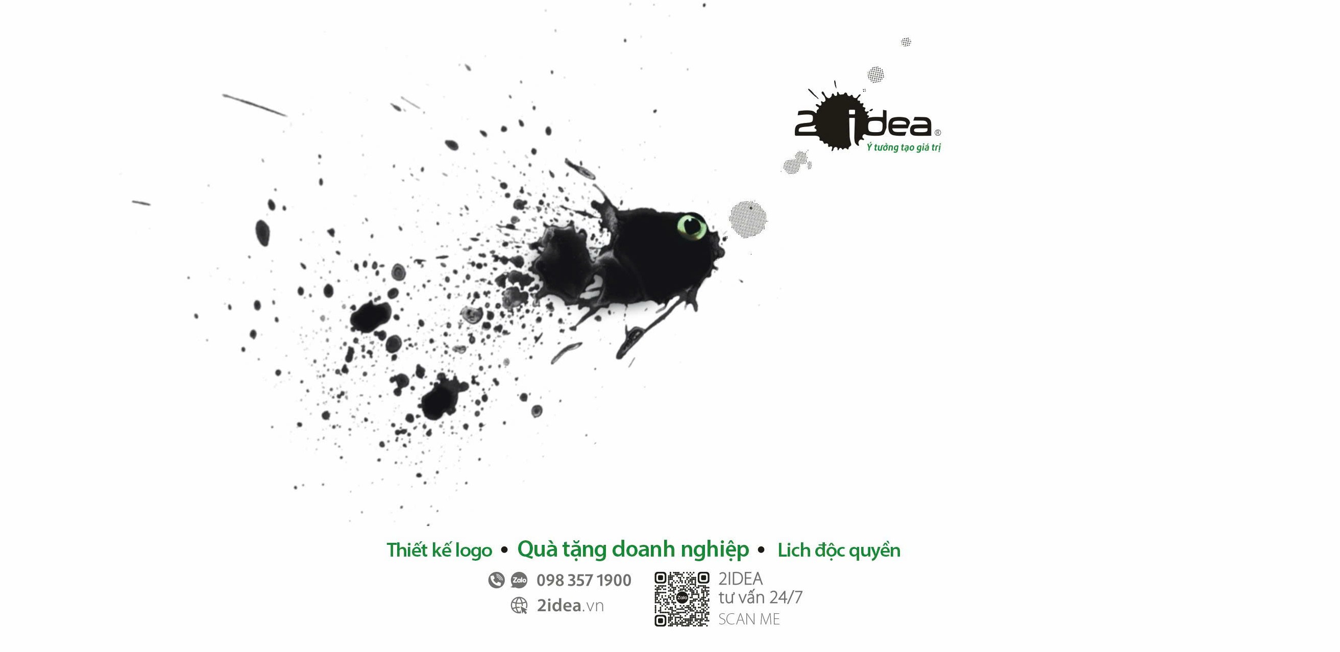 2IDEA - Thiết kế logo, quà tặng doanh nghiệp, lịch độc quyền. Tư vấn: 098 357 1900. Website: 2idea.vn.
